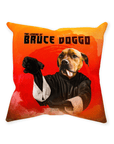 Cojín personalizado para mascotas 'Bruce Doggo'