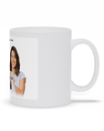 Taza personalizada moderna para 2 mascotas y humanos