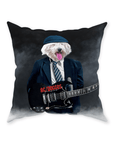 Cojín personalizado para mascotas 'AC/Doggo'