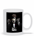 Taza personalizada con 4 mascotas 'The Dogfathers'