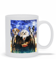 Taza personalizada con 3 mascotas 'Harry Doggers 3'