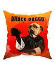 Cojín personalizado para mascotas 'Bruce Doggo'