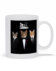 Taza personalizada con 3 mascotas 'Los Catfathers'