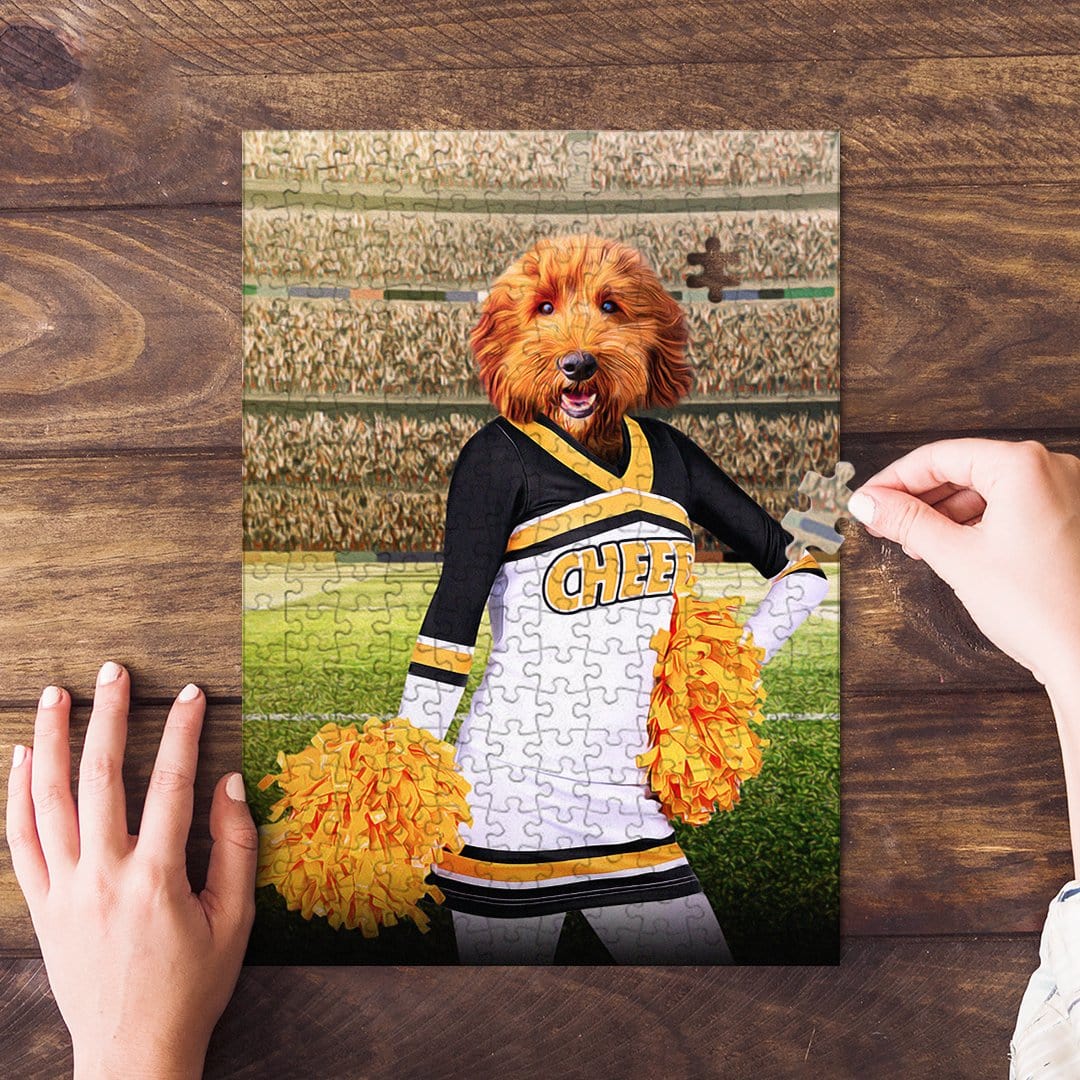 Puzzle personalizado para mascotas &#39;La animadora&#39;