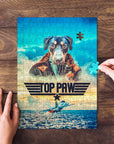 Rompecabezas personalizado para mascotas 'Top Paw'