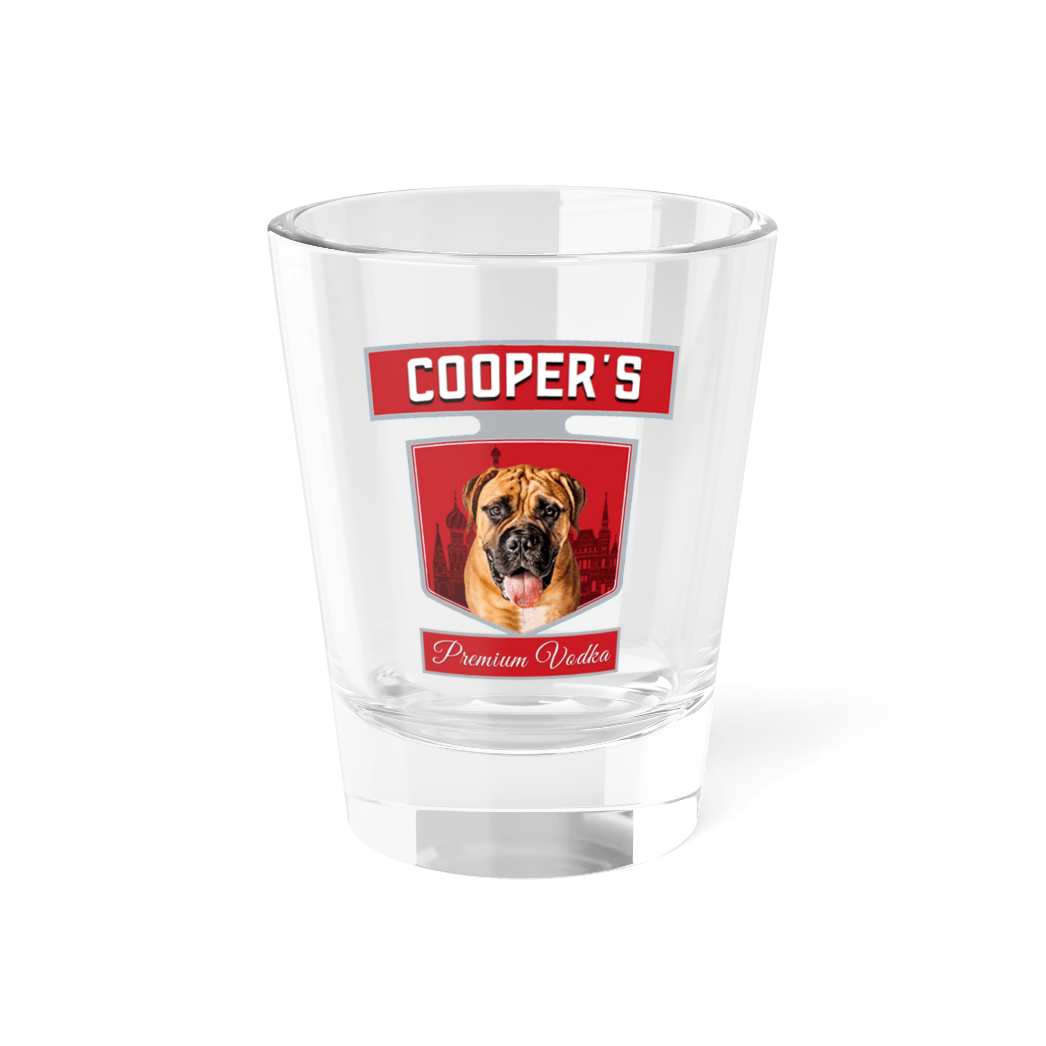 Vasos de chupito personalizados para mascotas 